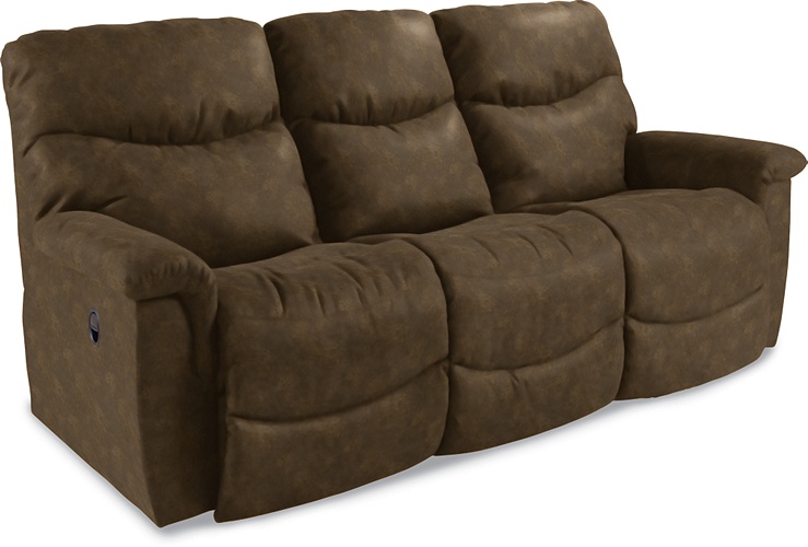 james leather reclining sofa
